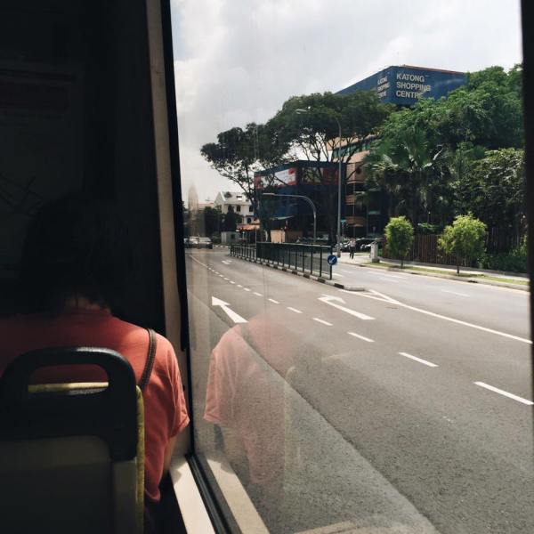 It was my first time to ride a public bus in Singapore. I have visited the place for several times so I never really had the chance to commute here before. 